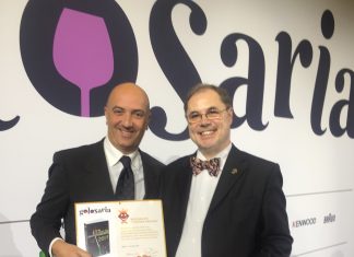 Lo chef Antonio Raffaele premiato con la Corona Radiosa 2017