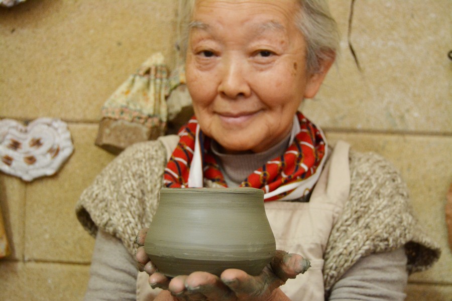 Nell'atelier di Hiroko