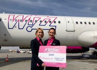 Wizz Air: 2 nuove rotte da Bari Wizz Air
