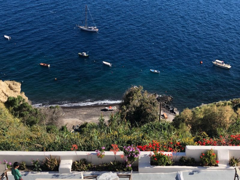 bagno a Santorini