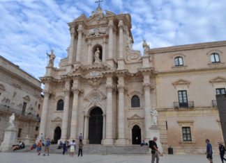 A Siracusa sull’isola di Ortigia Ortigia