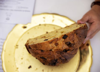 Mastro Panettone in festa panettone