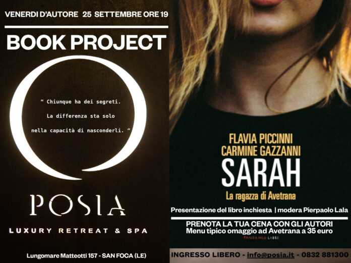 Locandina_PosiaBookProject_Sara_25set20 la ragazza di Avetrana